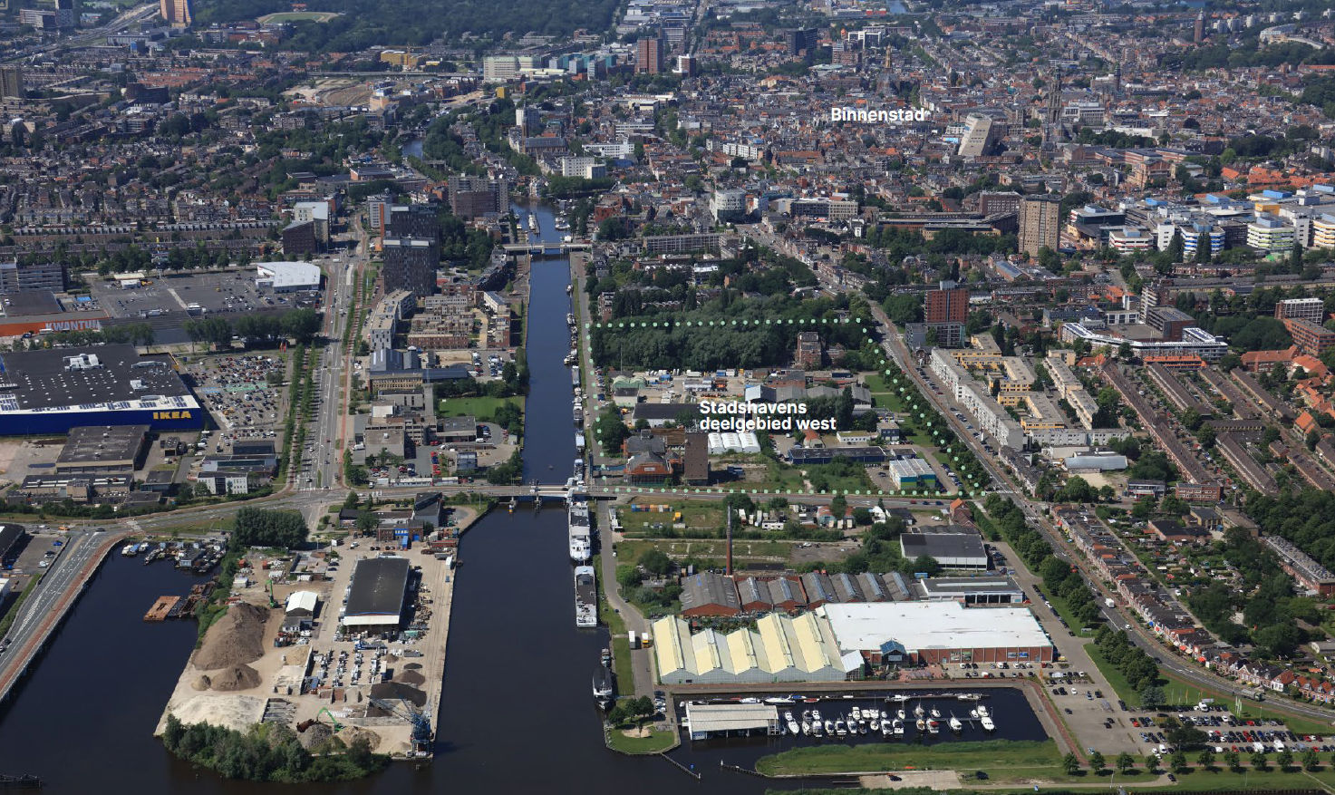 Stadshavens deelgebied west